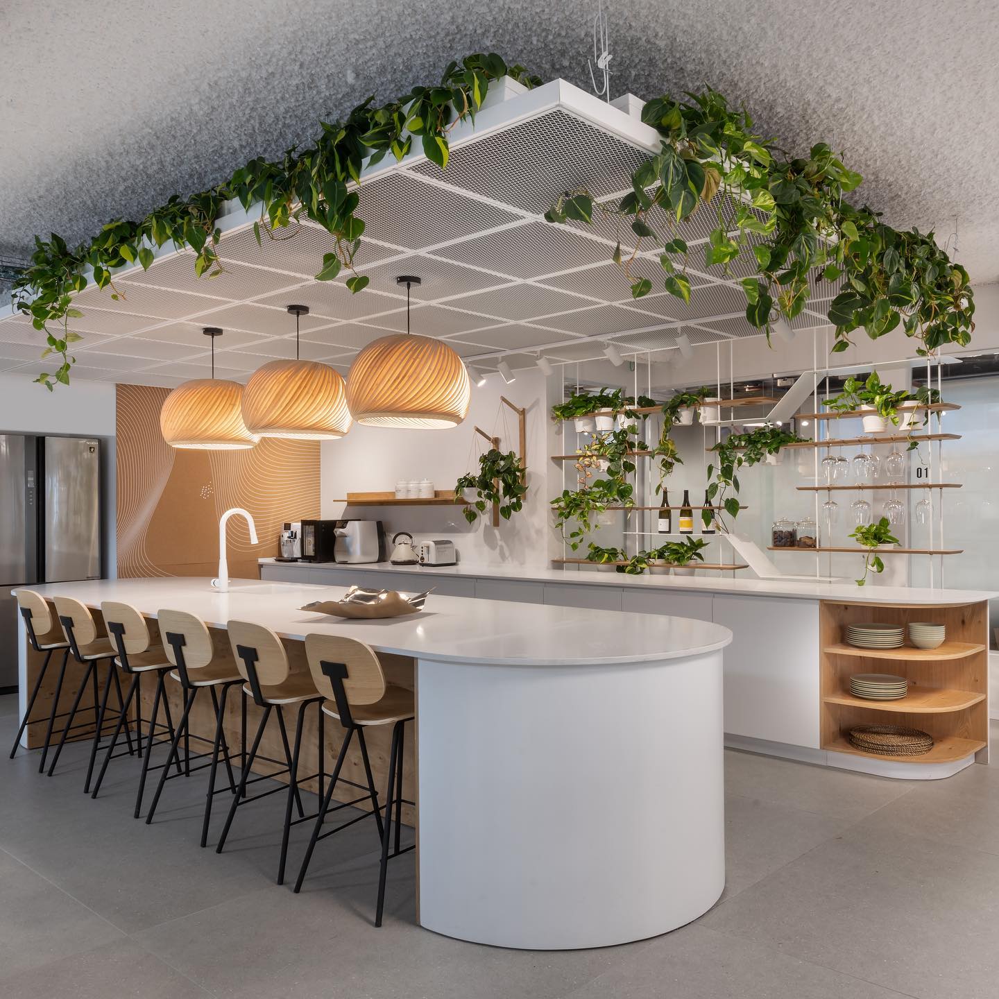 Pendant lamp wind bamboo