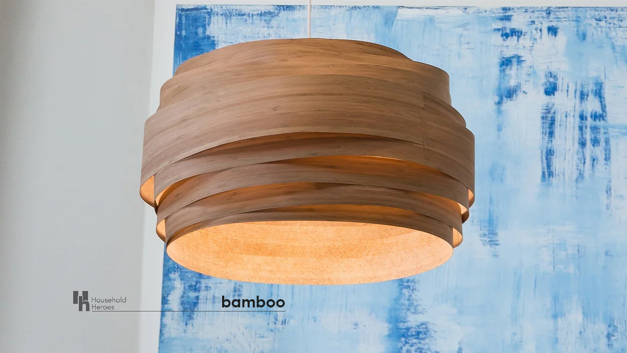 Pendant lamp light cloud bamboo