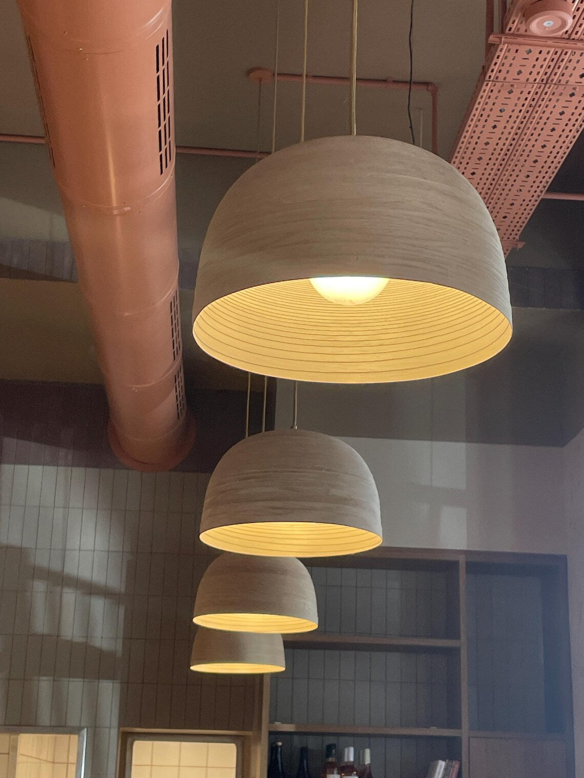 Pendant lamps bowl