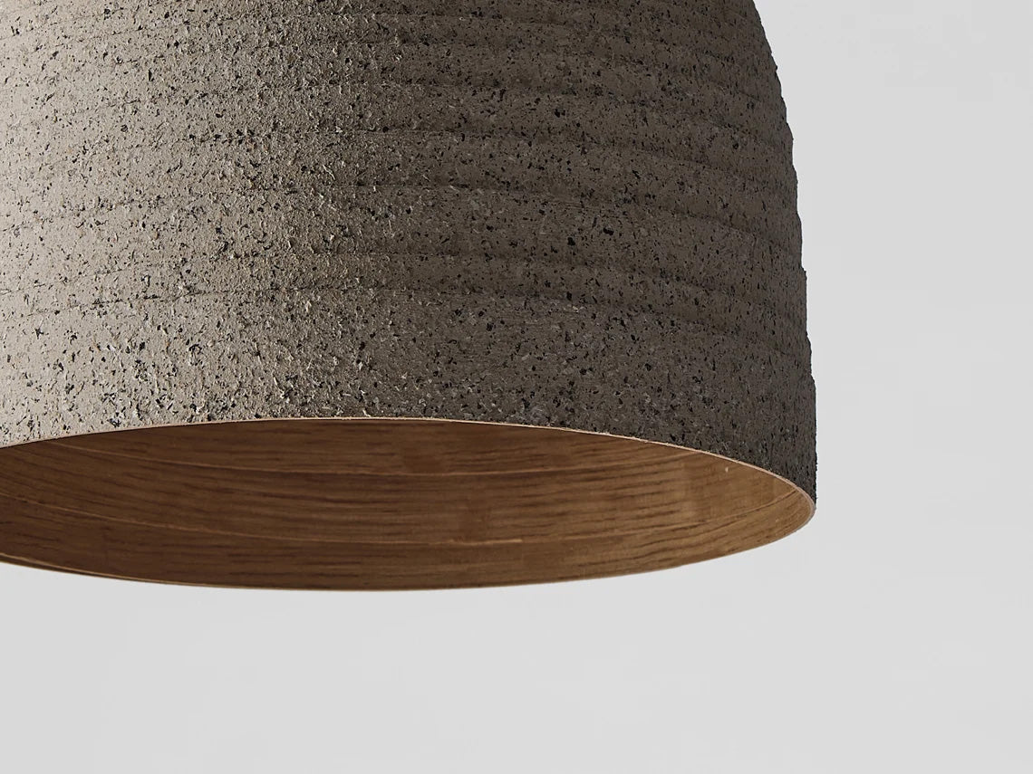 Pendant lamp half a cup