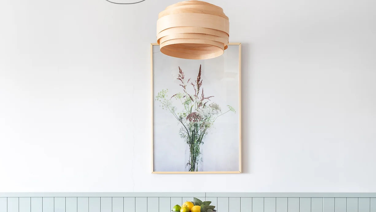 Pendant lamp light cloud maple