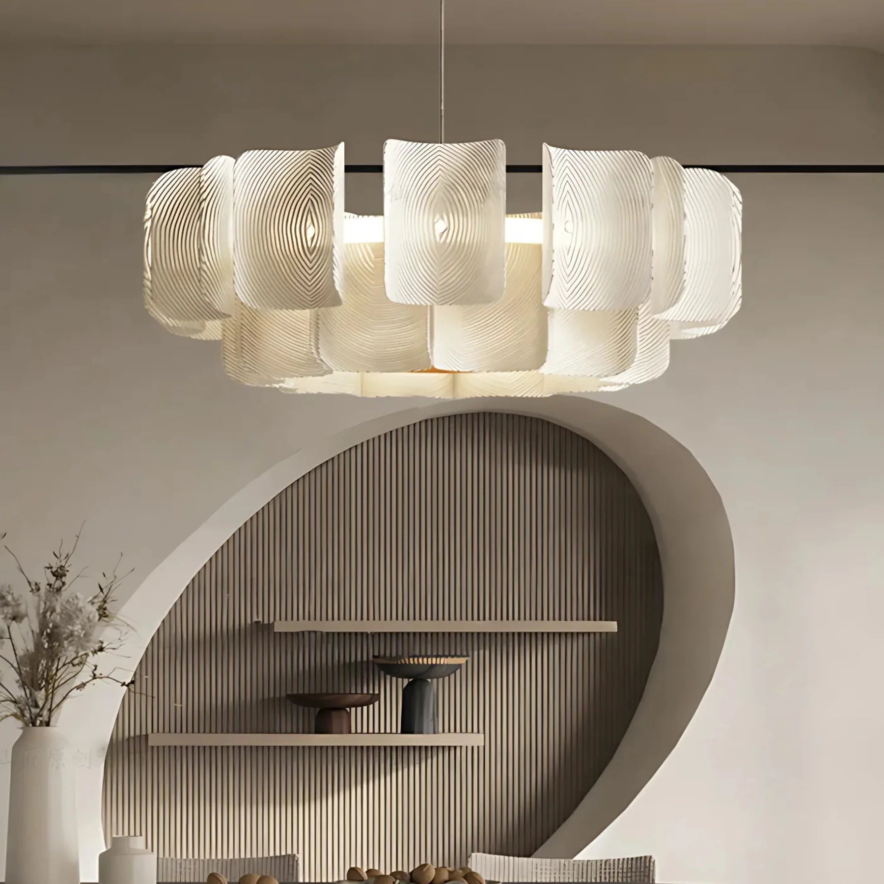 Kyphora sculptural pendant light