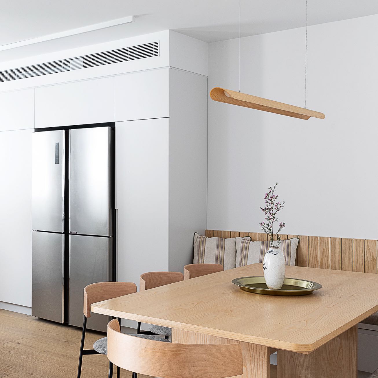 Pendant lamp canoe oak