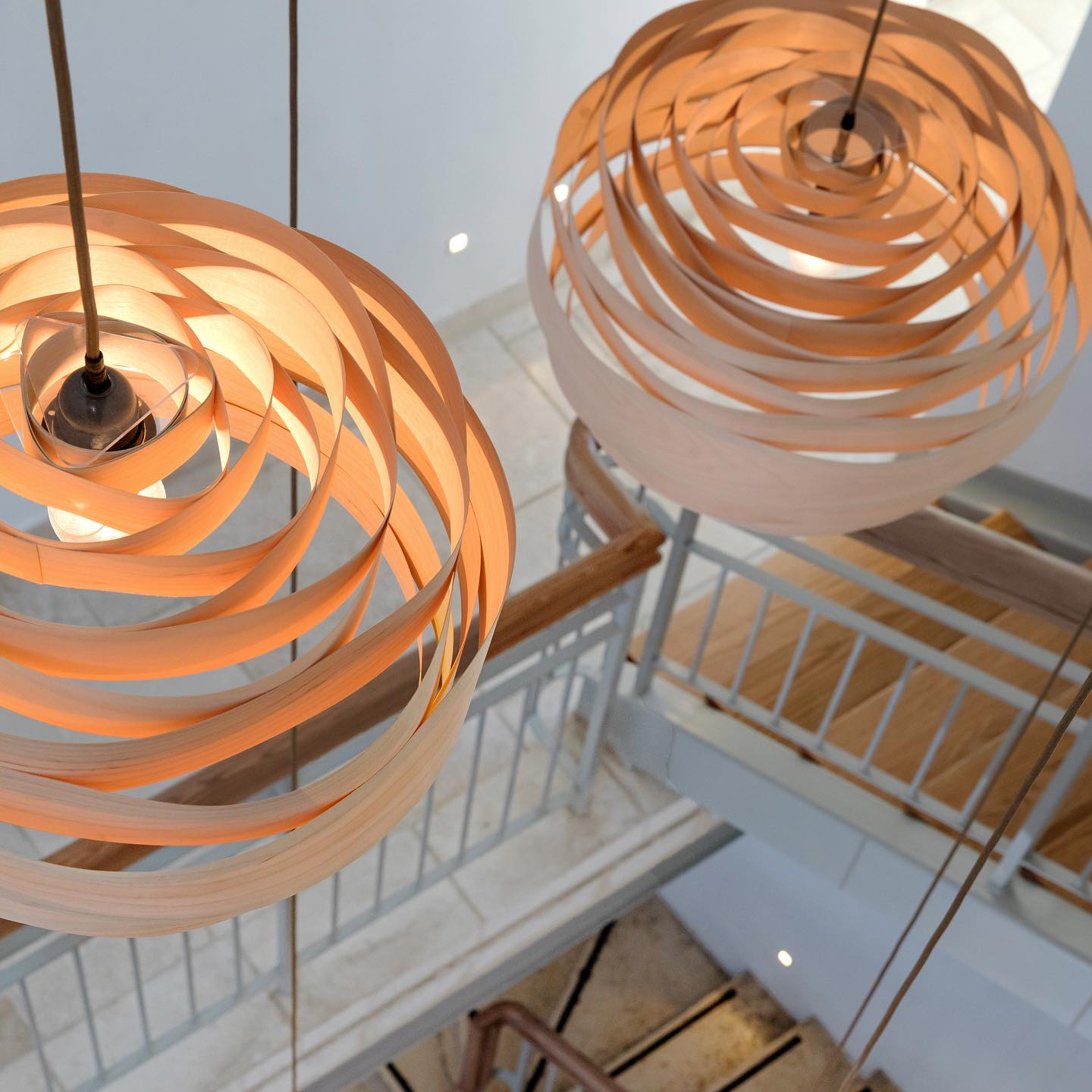 Pendant lamp light cloud maple