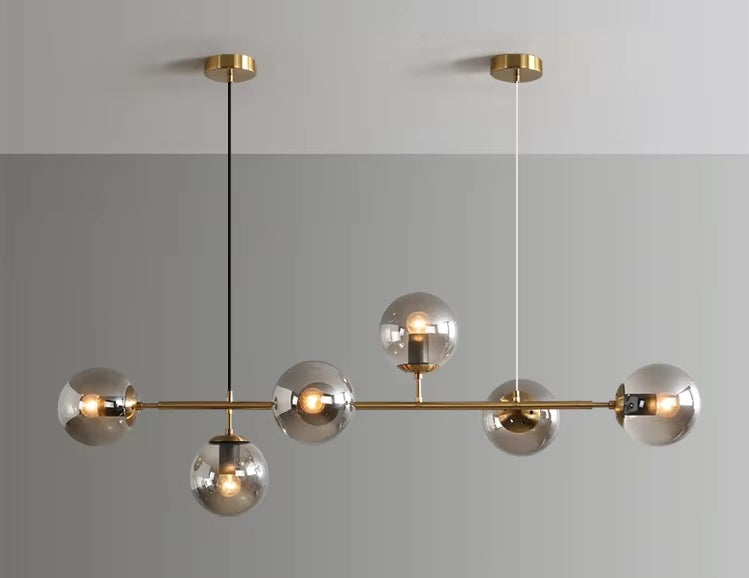 Bank pendant light