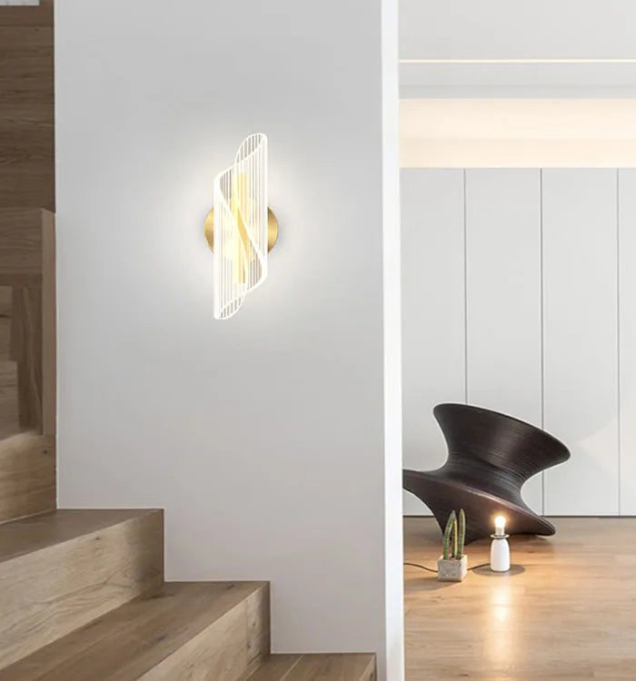 Scandinavian style LED wall light