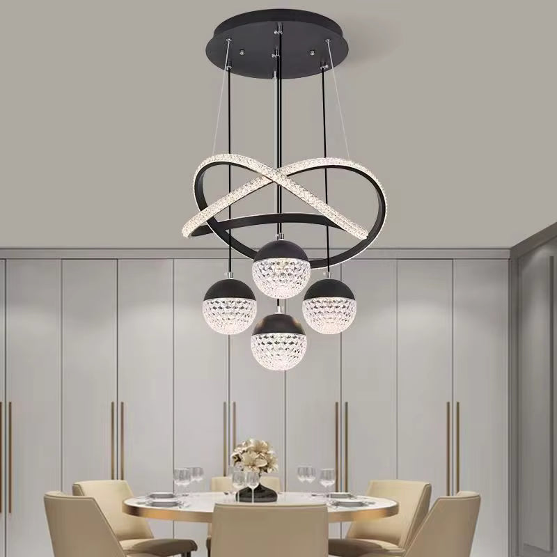 Modern LED pendant chandelier