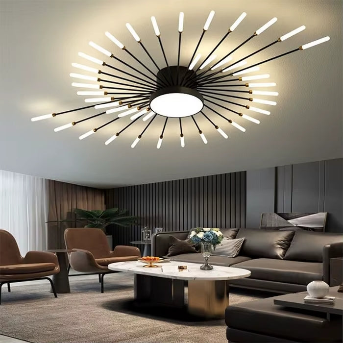 Fireworks LED ceiling light