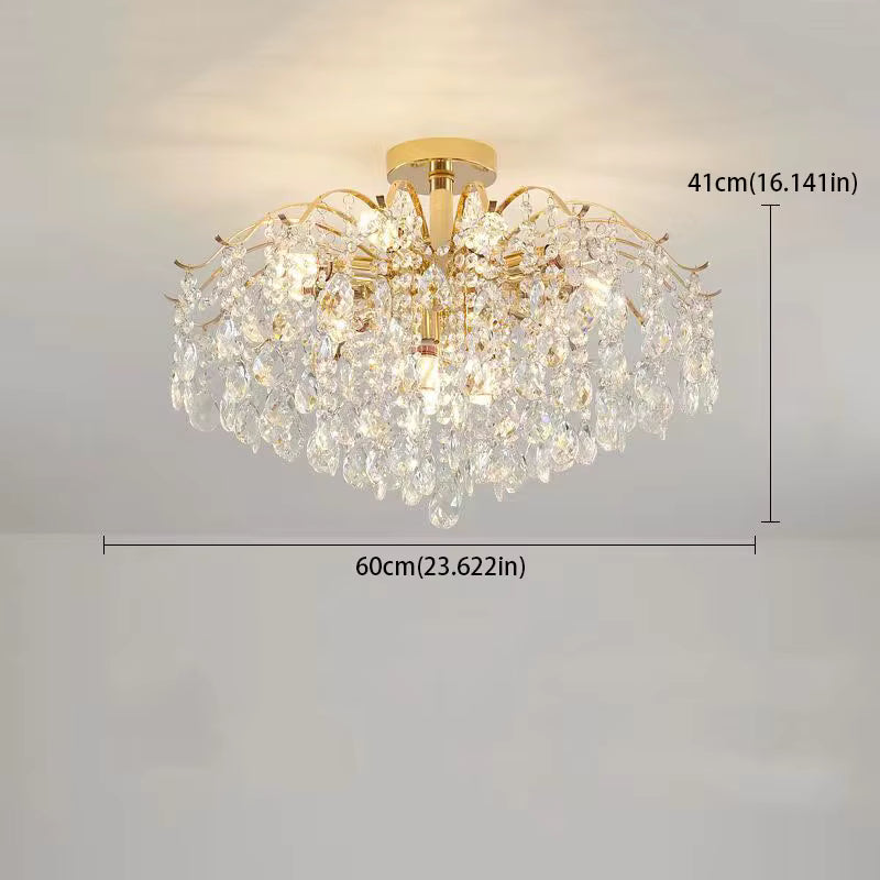 Crystal luxury chandelier for living room