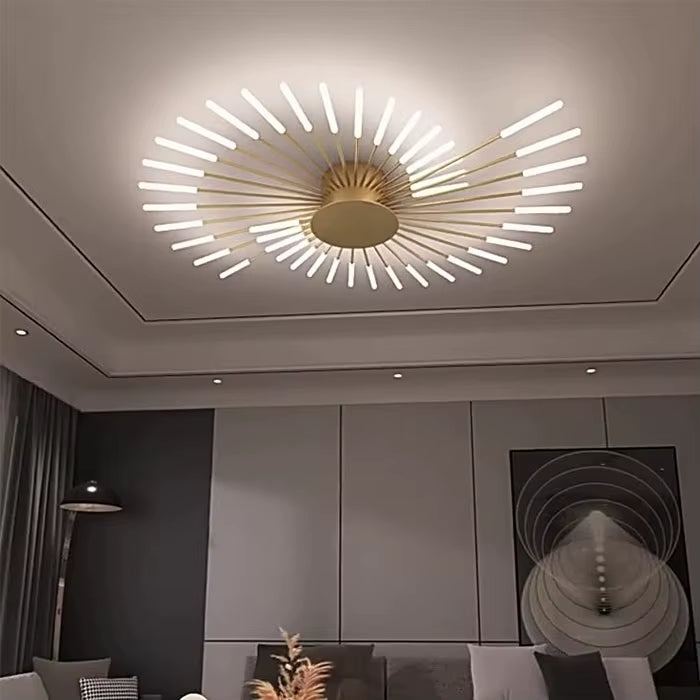 Fireworks LED ceiling light