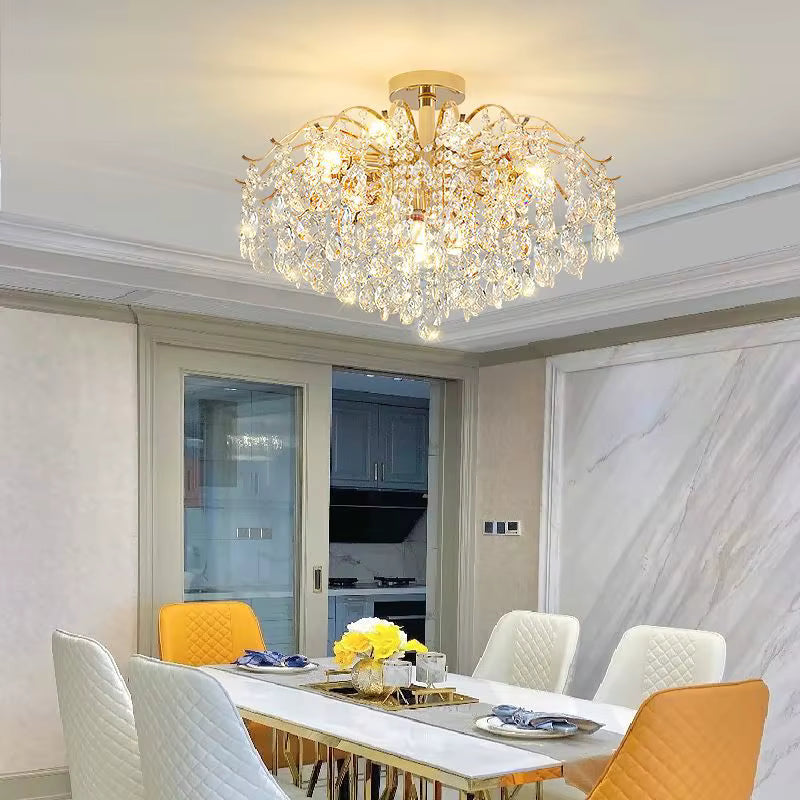 Crystal luxury chandelier for living room