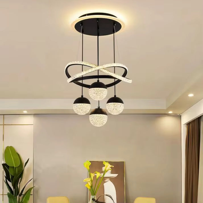 Modern LED pendant chandelier