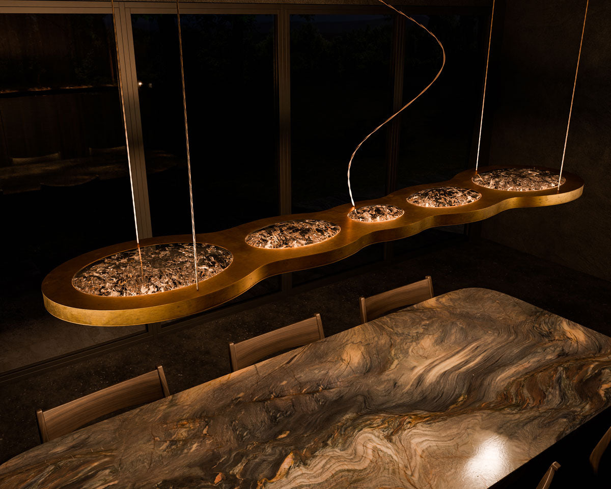 Pendant light lenses