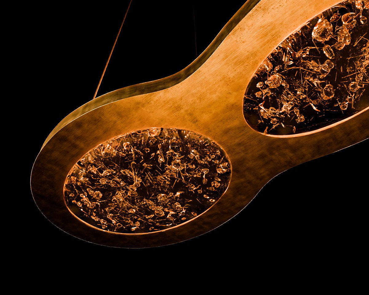 Pendant light lenses