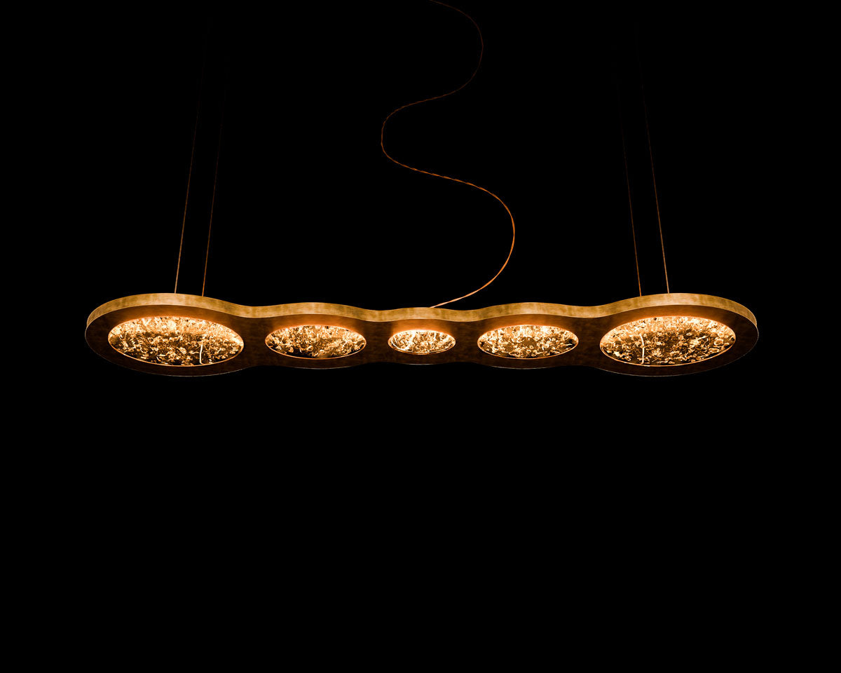 Pendant light lenses