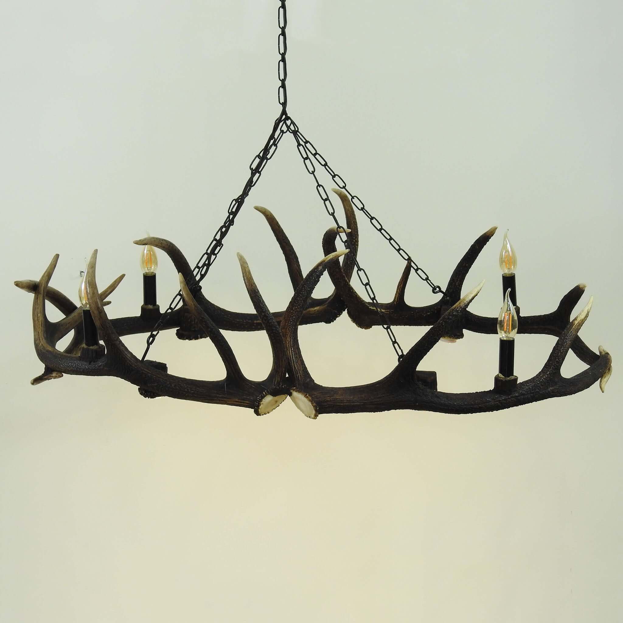 Elipse antler chandelier for 8 lights