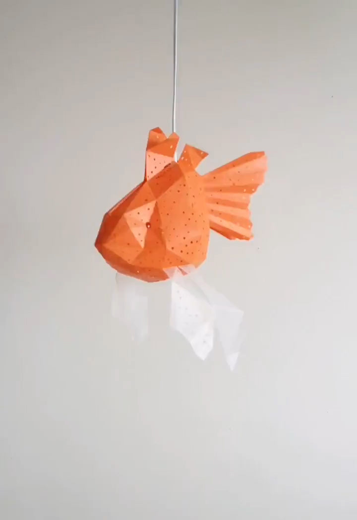 Pendant goldfish light var.2
