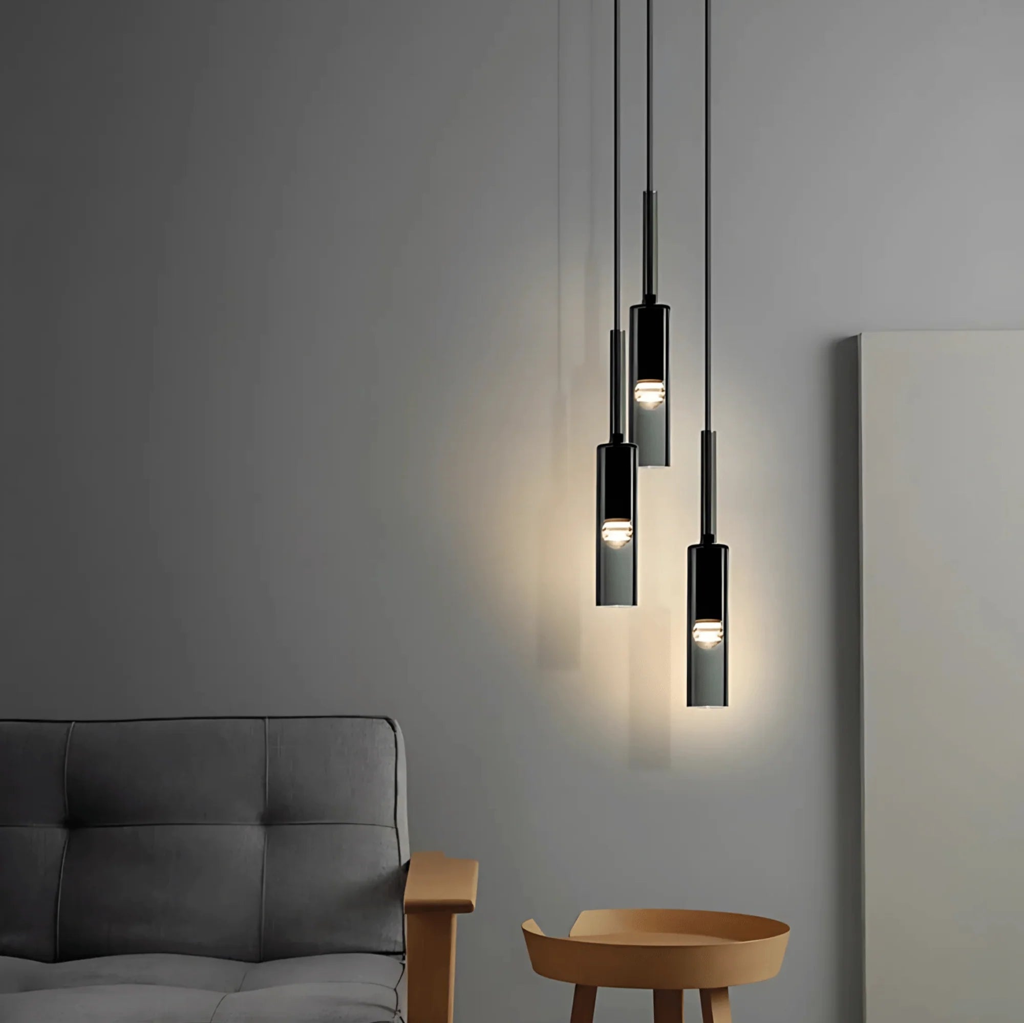 Abacus pendant and wall light
