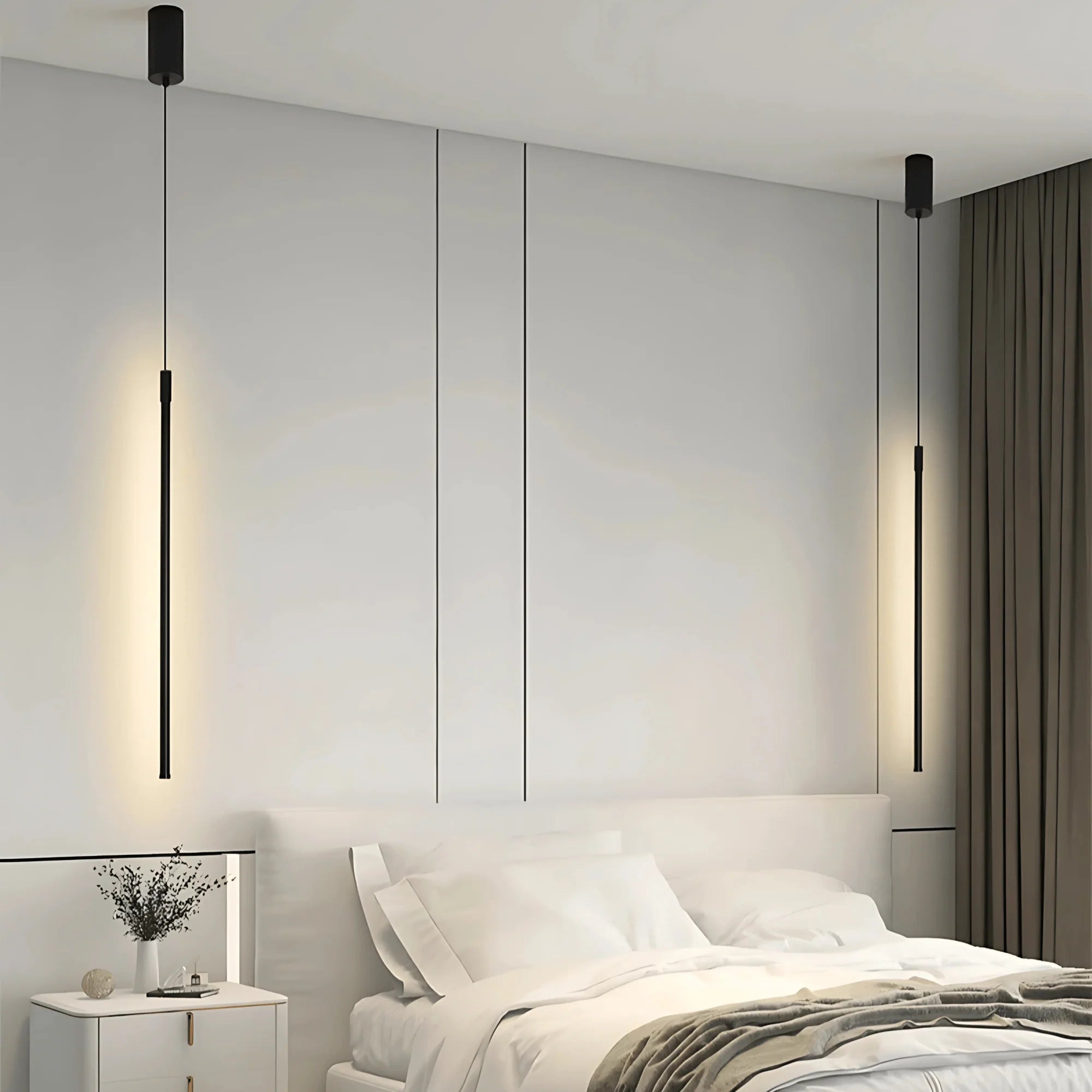 Aisle bedside pendant light