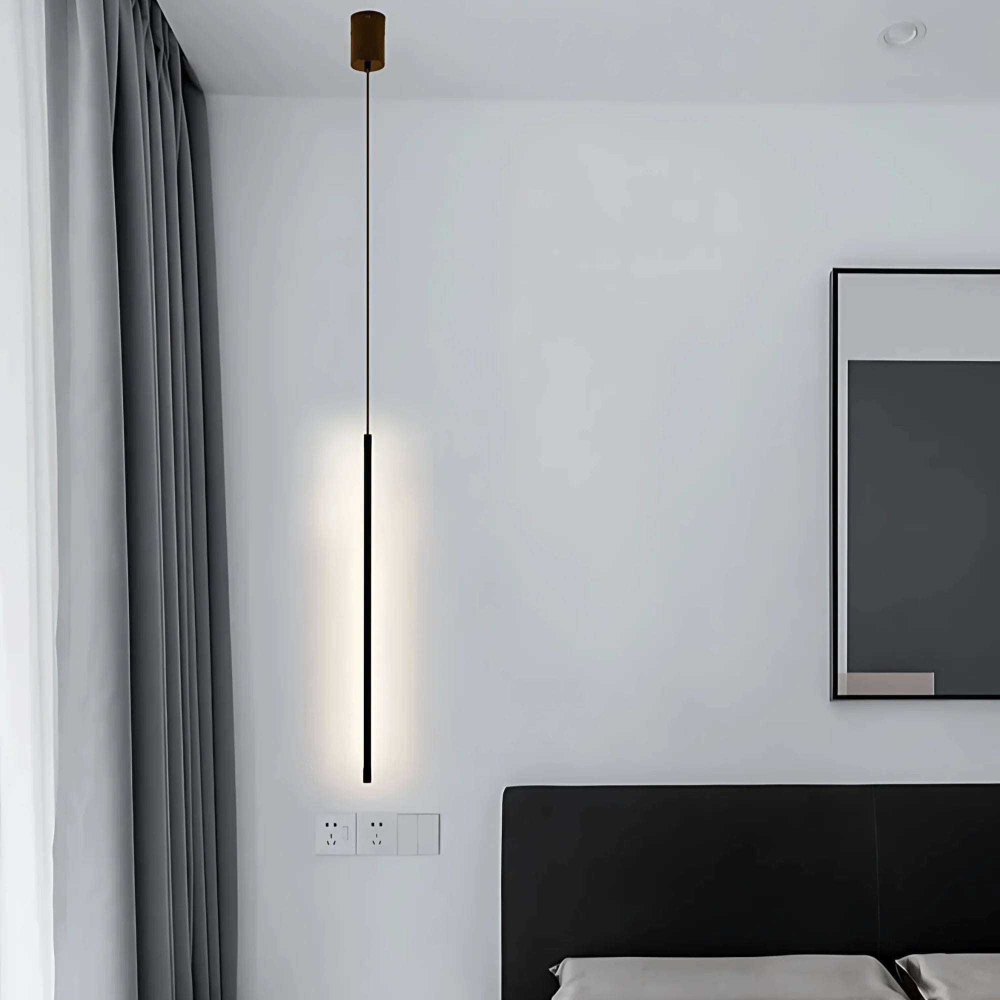 Aisle bedside pendant light