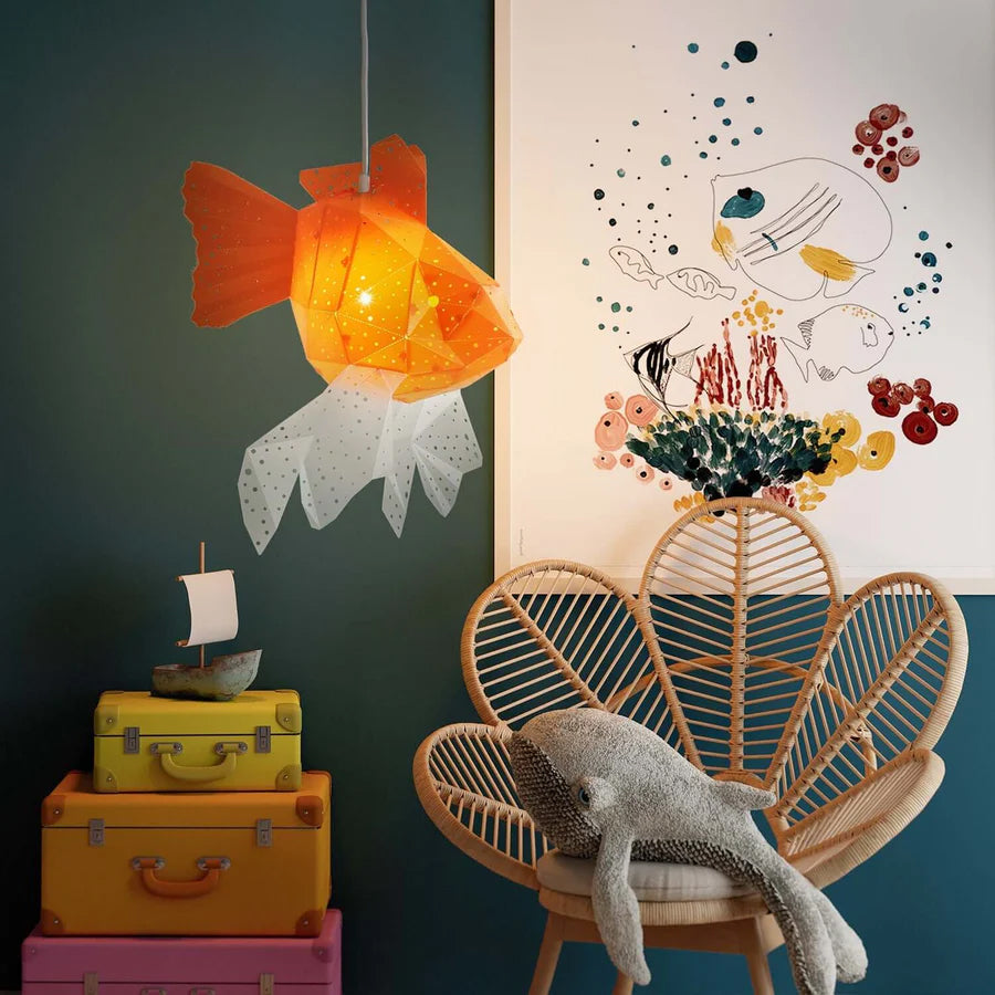 Pendant goldfish light var.2