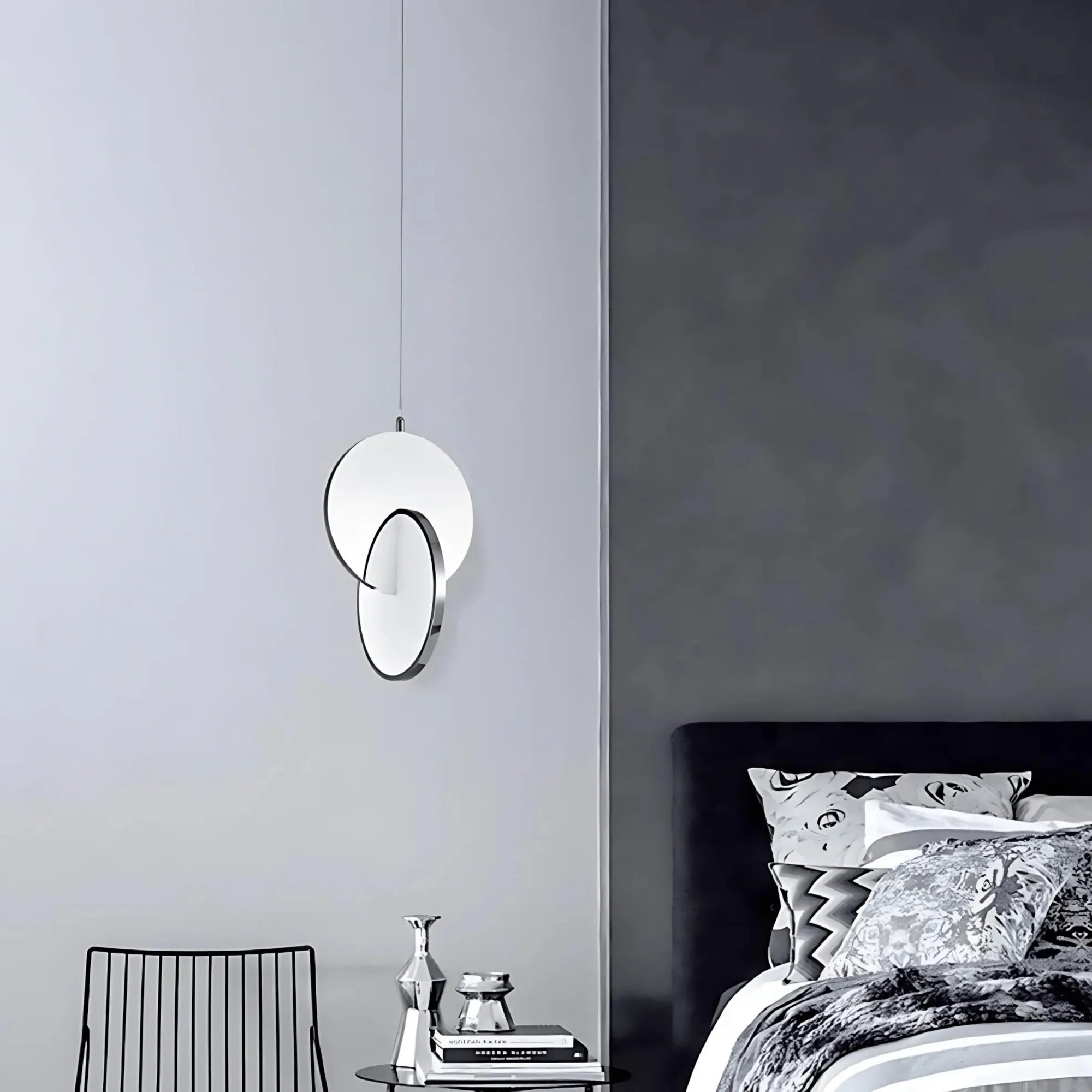 Coin pendant light