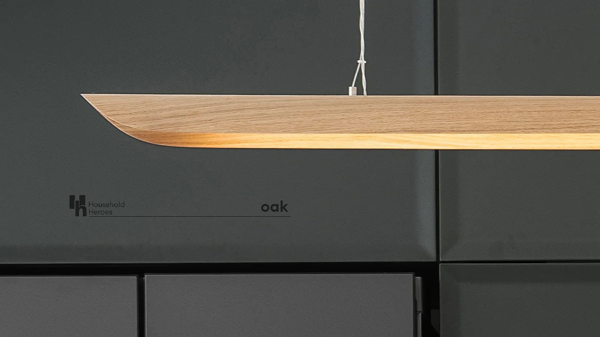 Pendant lamp canoe oak