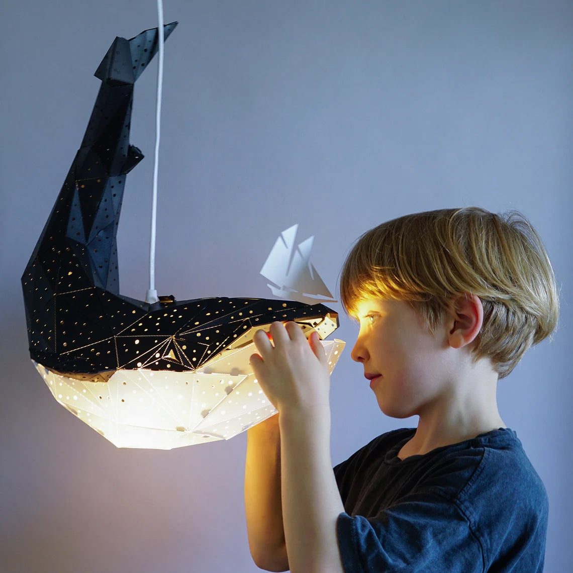 Pendant whale light