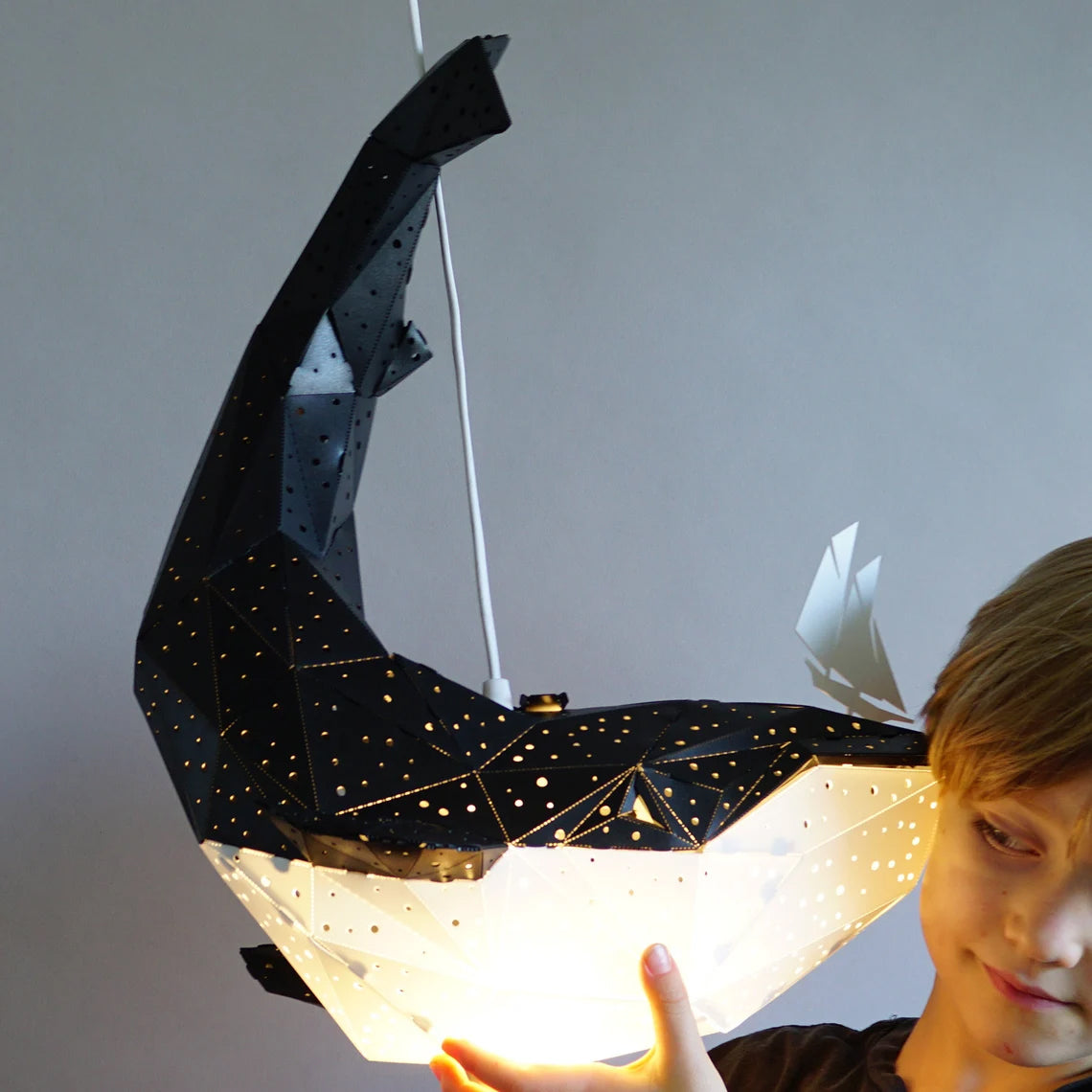 Pendant whale light