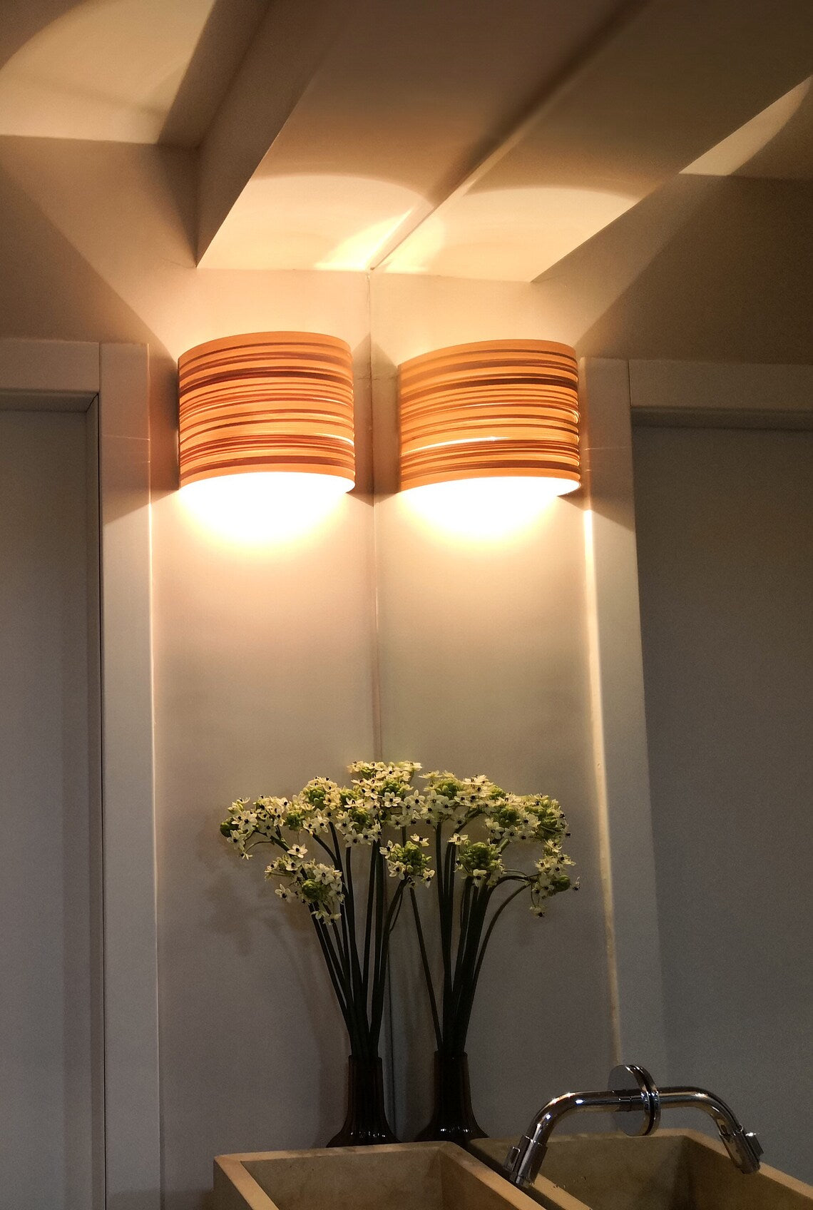 Wall lamp ARC stripes