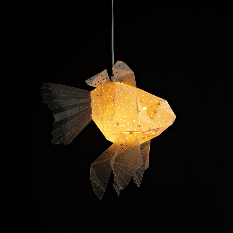 Pendant goldfish light