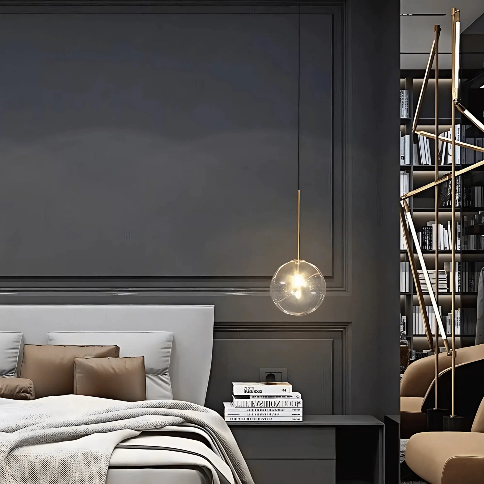 Jasper pendant light