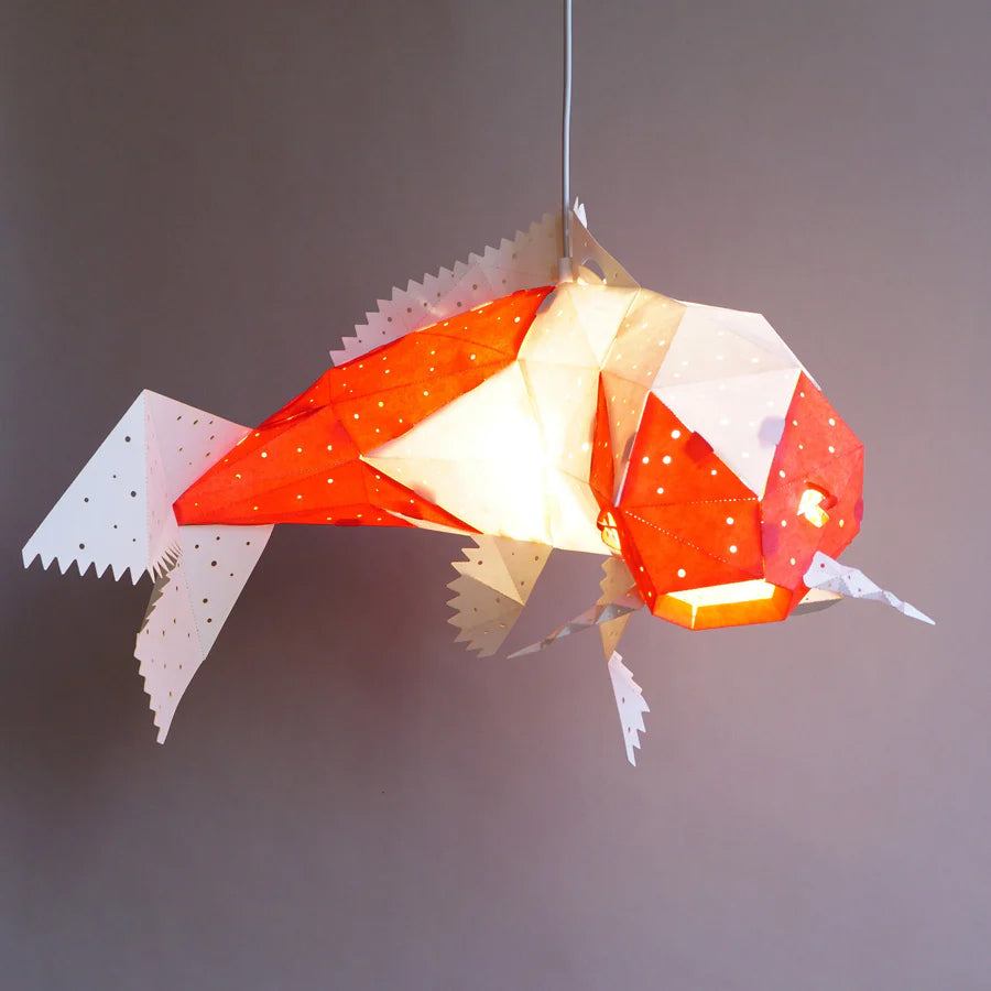 Pendant Koi Kohaku light var.1