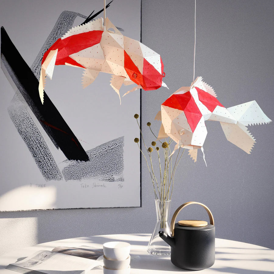 Pendant Koi Kohaku light var.1