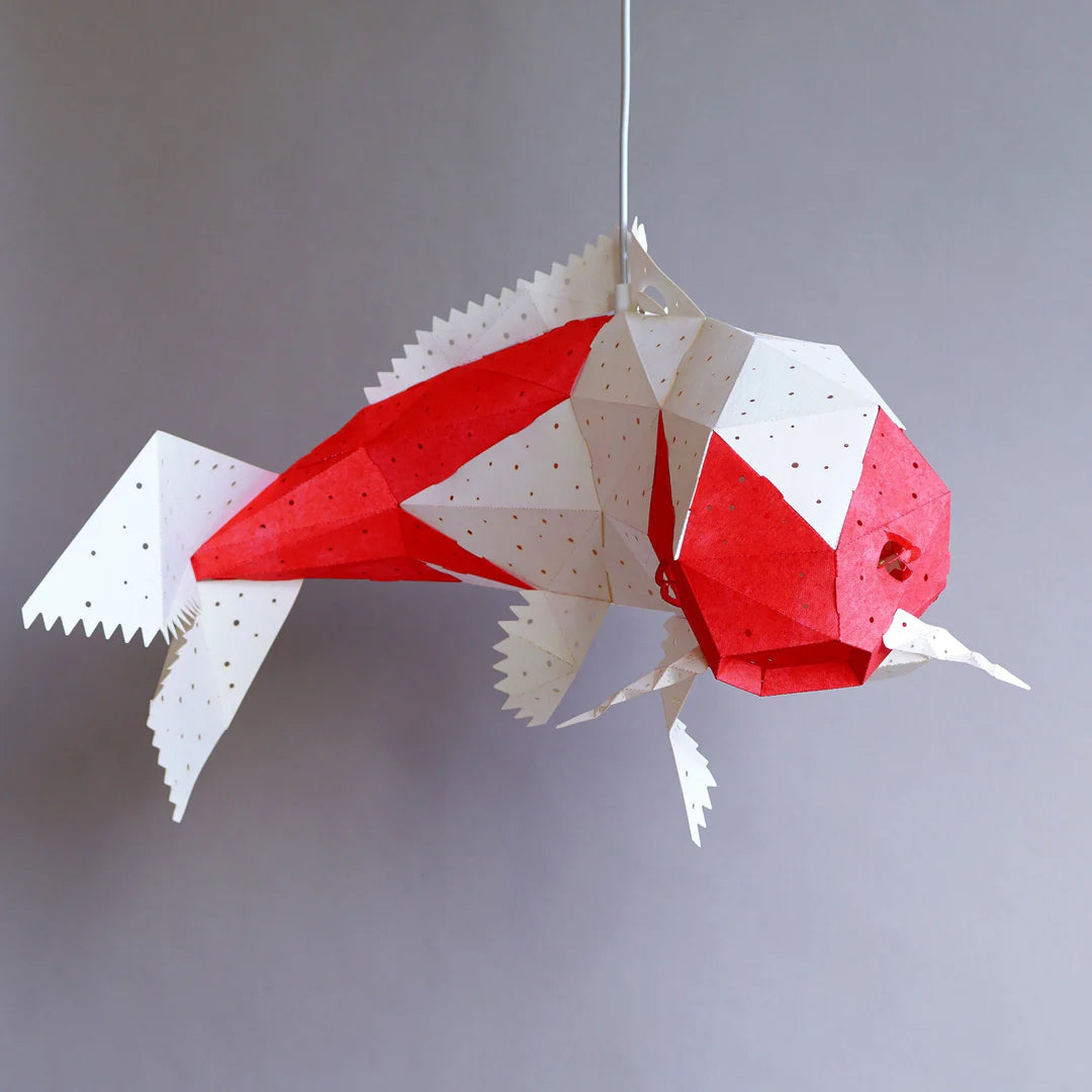 Pendant Koi Kohaku light var.1