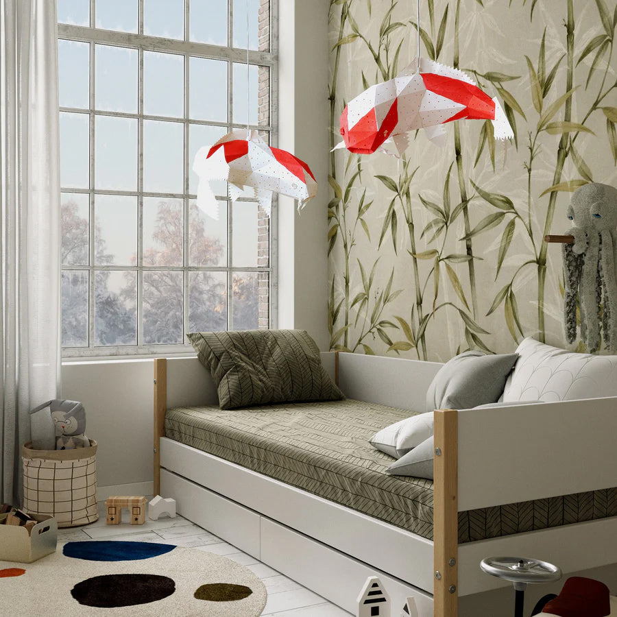 Pendant Koi Kohaku light var.1