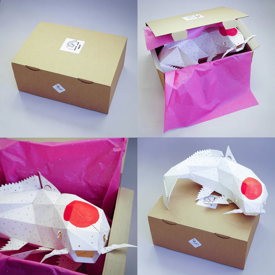 Pendant Koi Kohaku light var.1