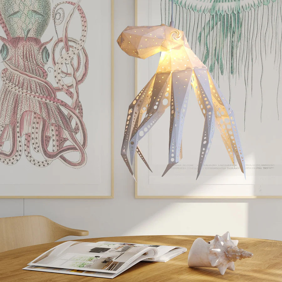 Pendant octopus light