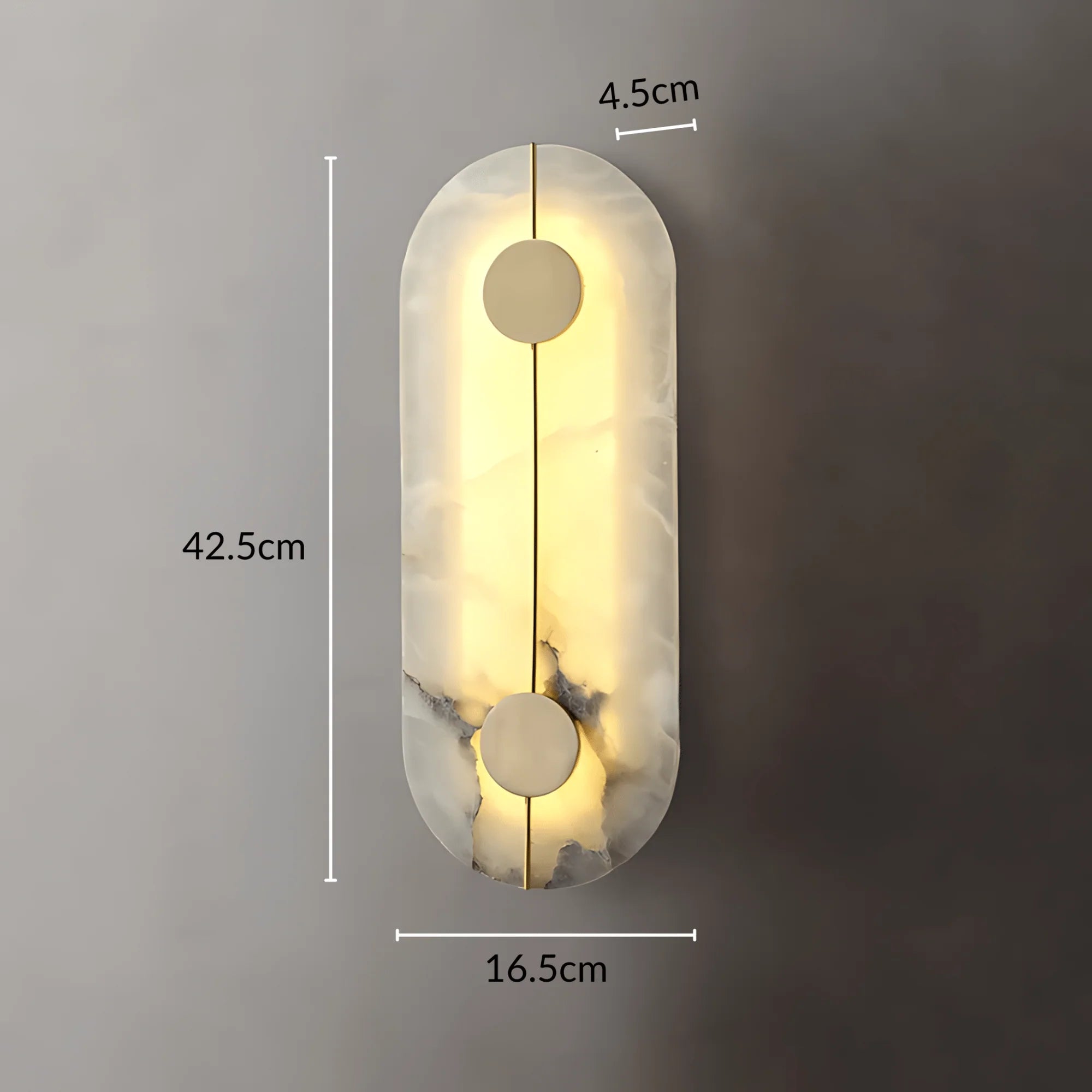 Omega wall light