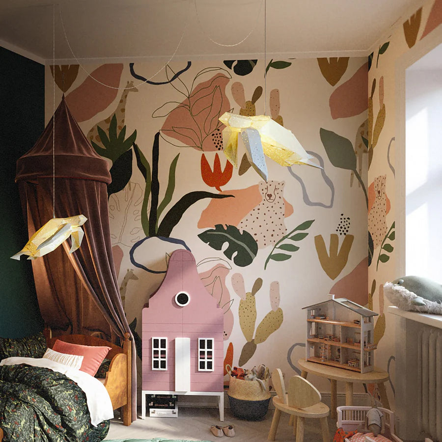 Pendant sea turtle lamp