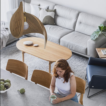 Pendant lamp wing bamboo