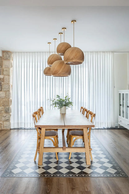 Pendant lamp wind bamboo