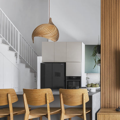 Pendant lamp wing bamboo