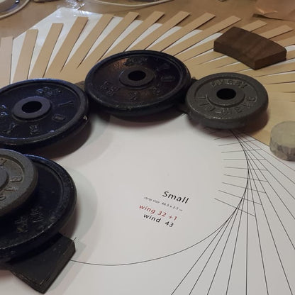 Pendant lamp wing bamboo