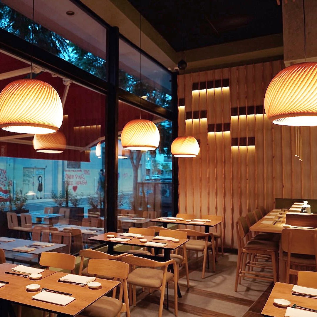 Pendant lamp wind maple