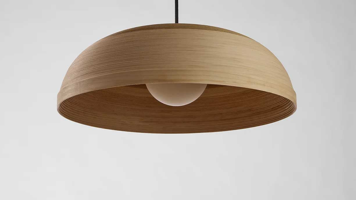 Pendant lamp dome