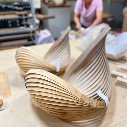 Pendant lamp wing bamboo