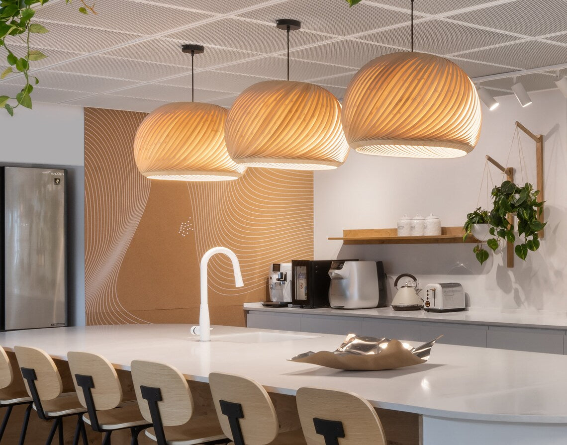 Pendant lamp wind bamboo