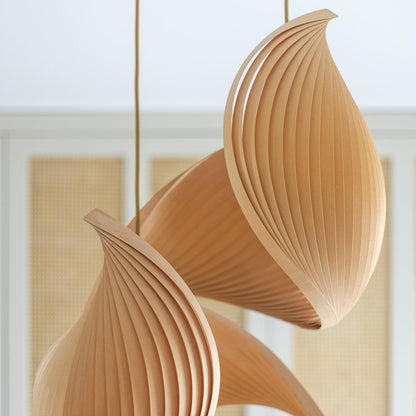 Pendant lamp wing maple