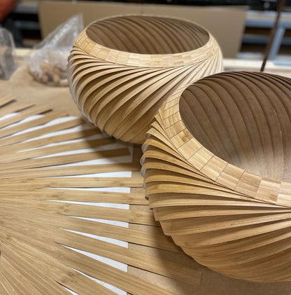 Pendant lamp wind bamboo